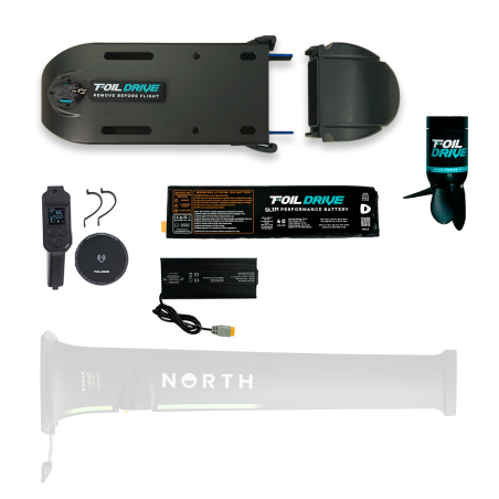 Foil Drive Assist Slim | NORTH UHM80 Integrated Mast