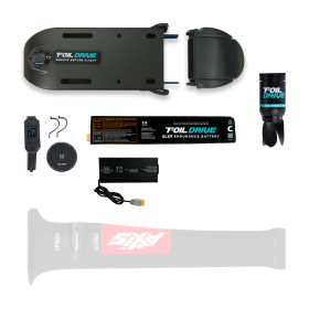 Foil Drive Assist Slim x AXIS Carbon Integrated 800 Mast...