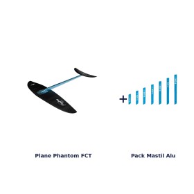 F-One Phantom FCT Komplett-Foil-Set (Plane + Alu-Mast-Set)