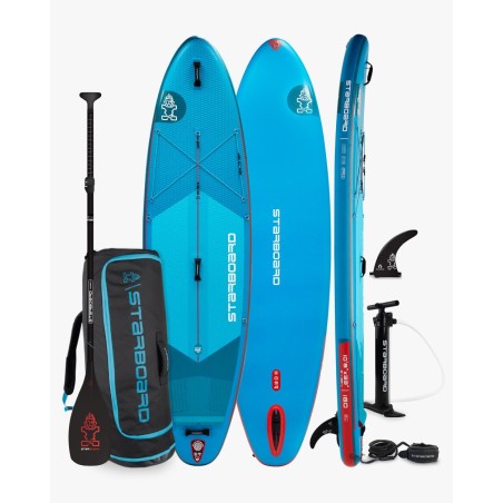 Starboard iGO 12'0" x 33" Deluxe Lite Inflatable SUP with Paddle