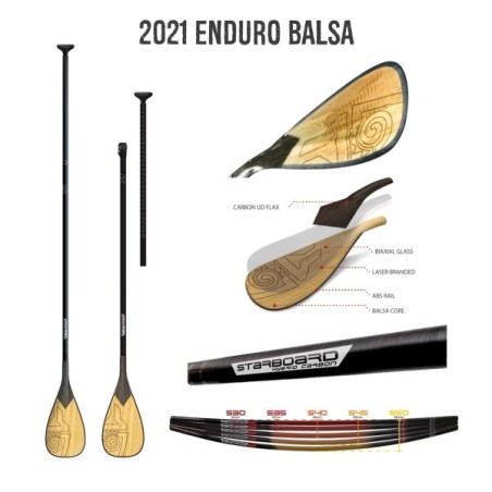  ENDURO 2.0  BALSA WITH ROUND   HYBRID CARBON S40