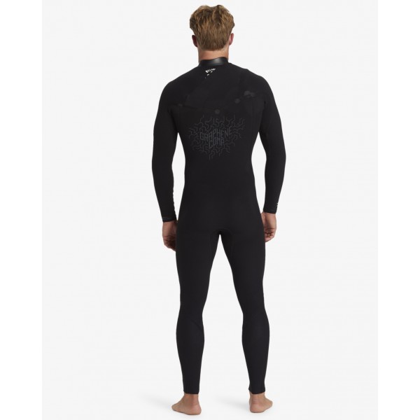 Billabong Revolution 4/3mm Natural Front Zip...