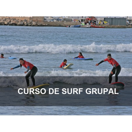 Clase de Surf Grupal