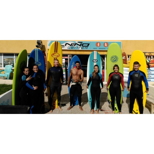 Clase de Surf Grupal