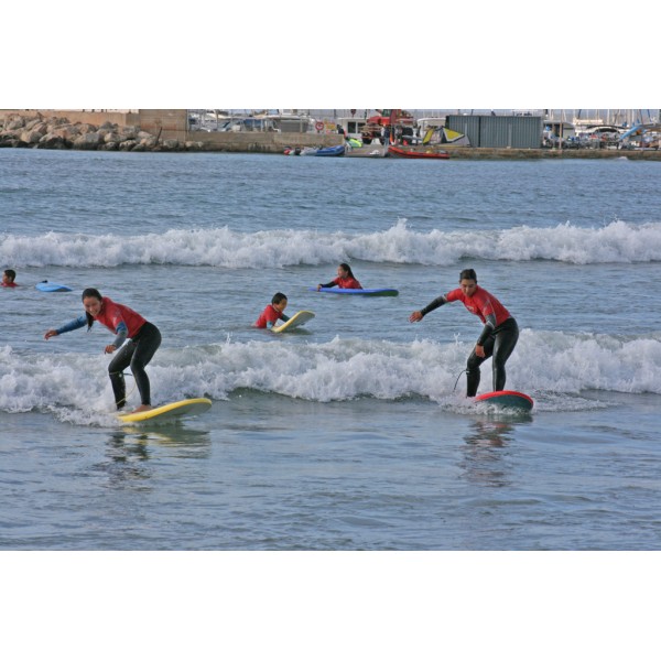 Clase de Surf Privada (2pax)