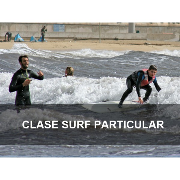 CLASE DE SURF PRIVADA 1h